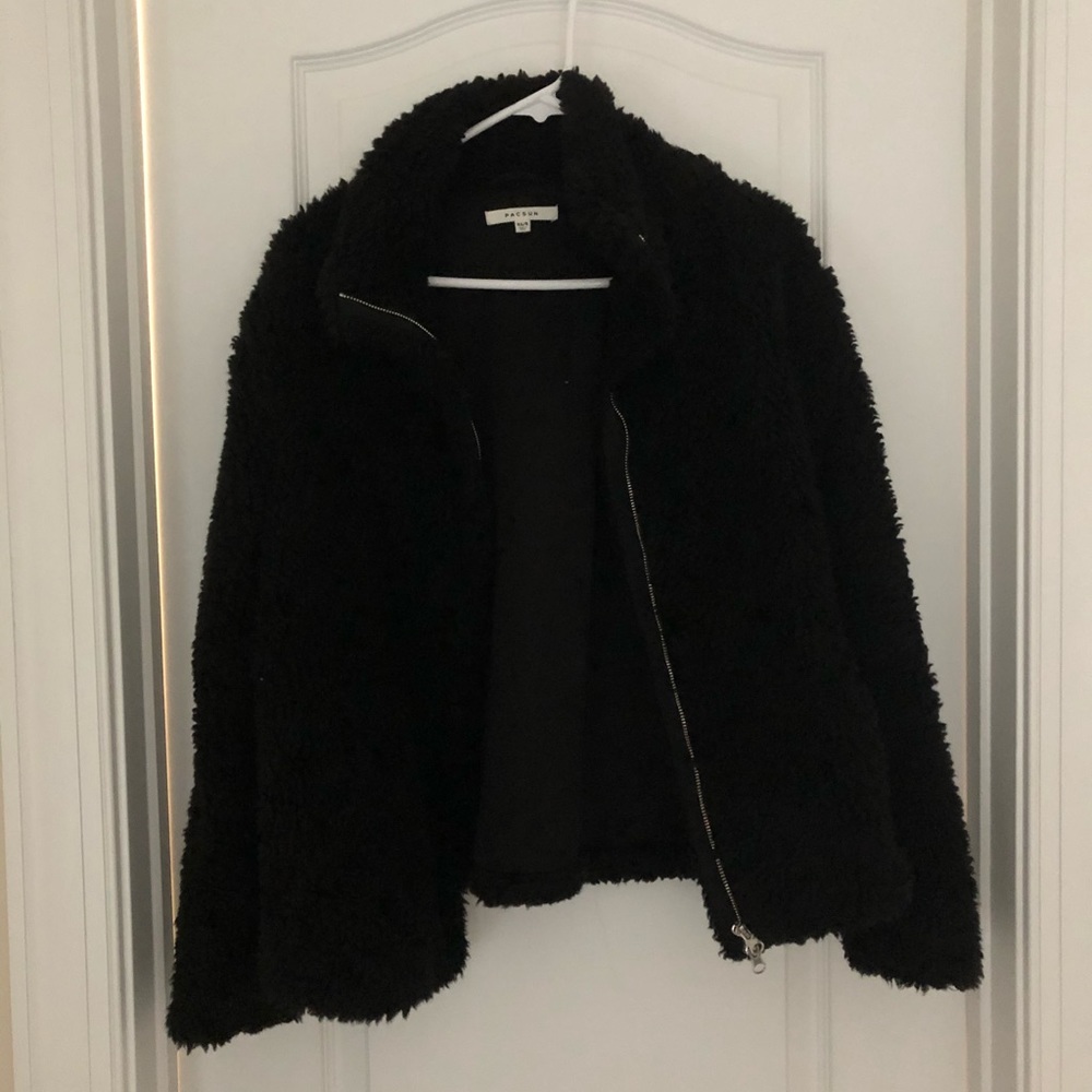 Black Fur Coat